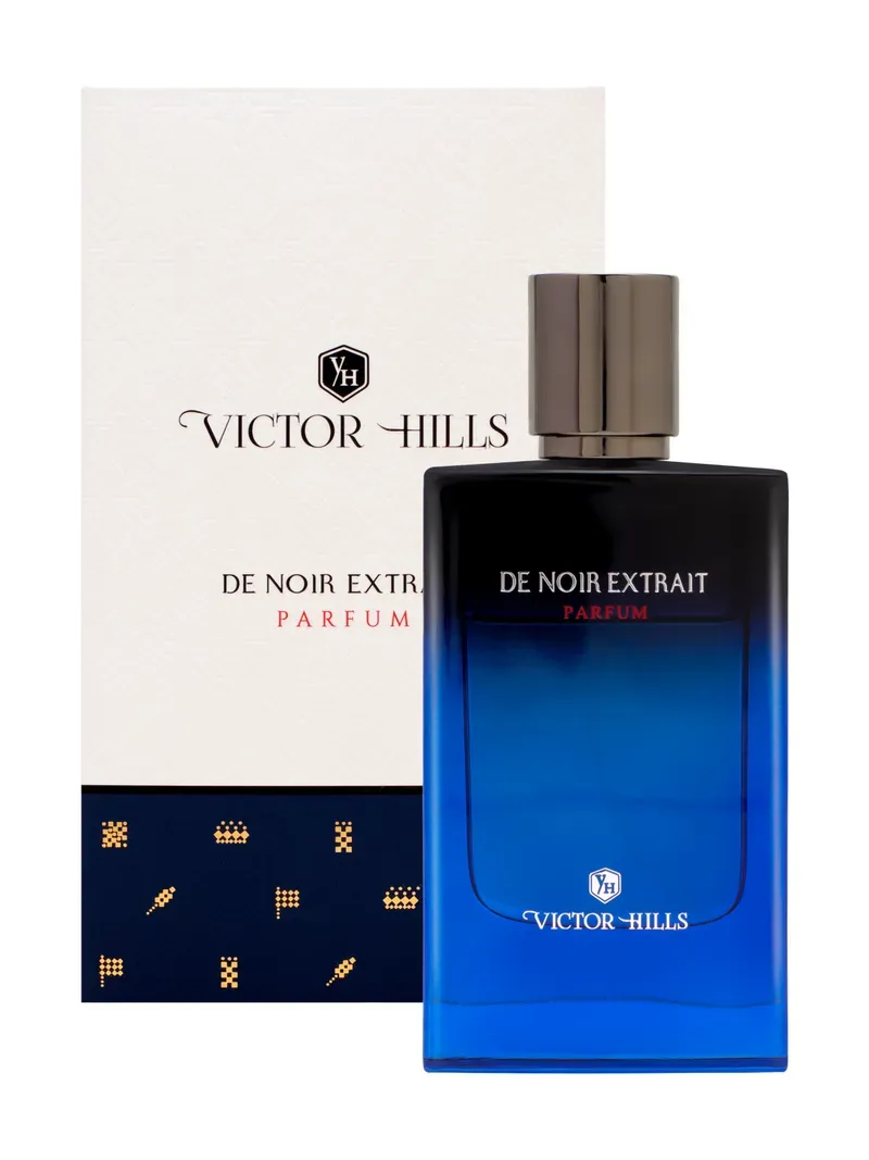 Victor Hills De Noir Extrait Parfum For Men 65ML - Image 2